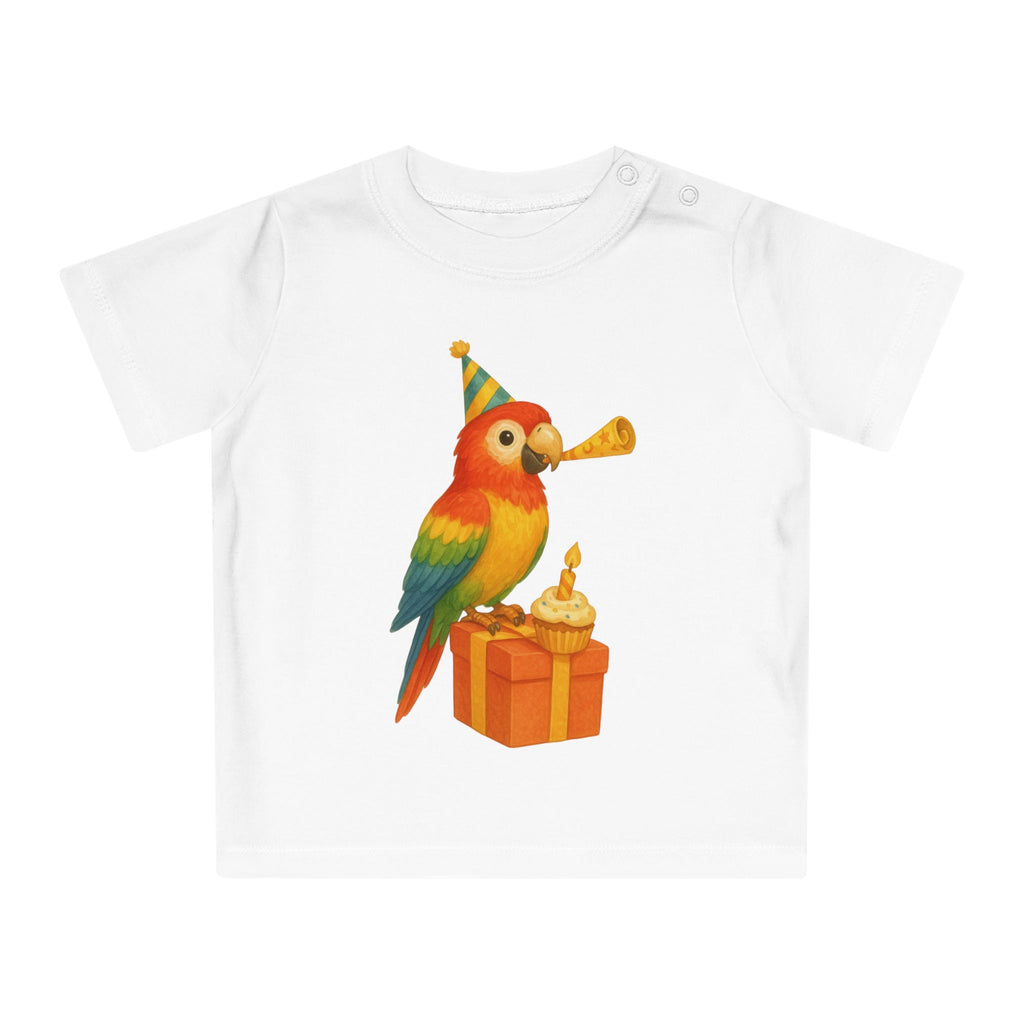 'Een kleurrijke verjaardag' baby t-shirt