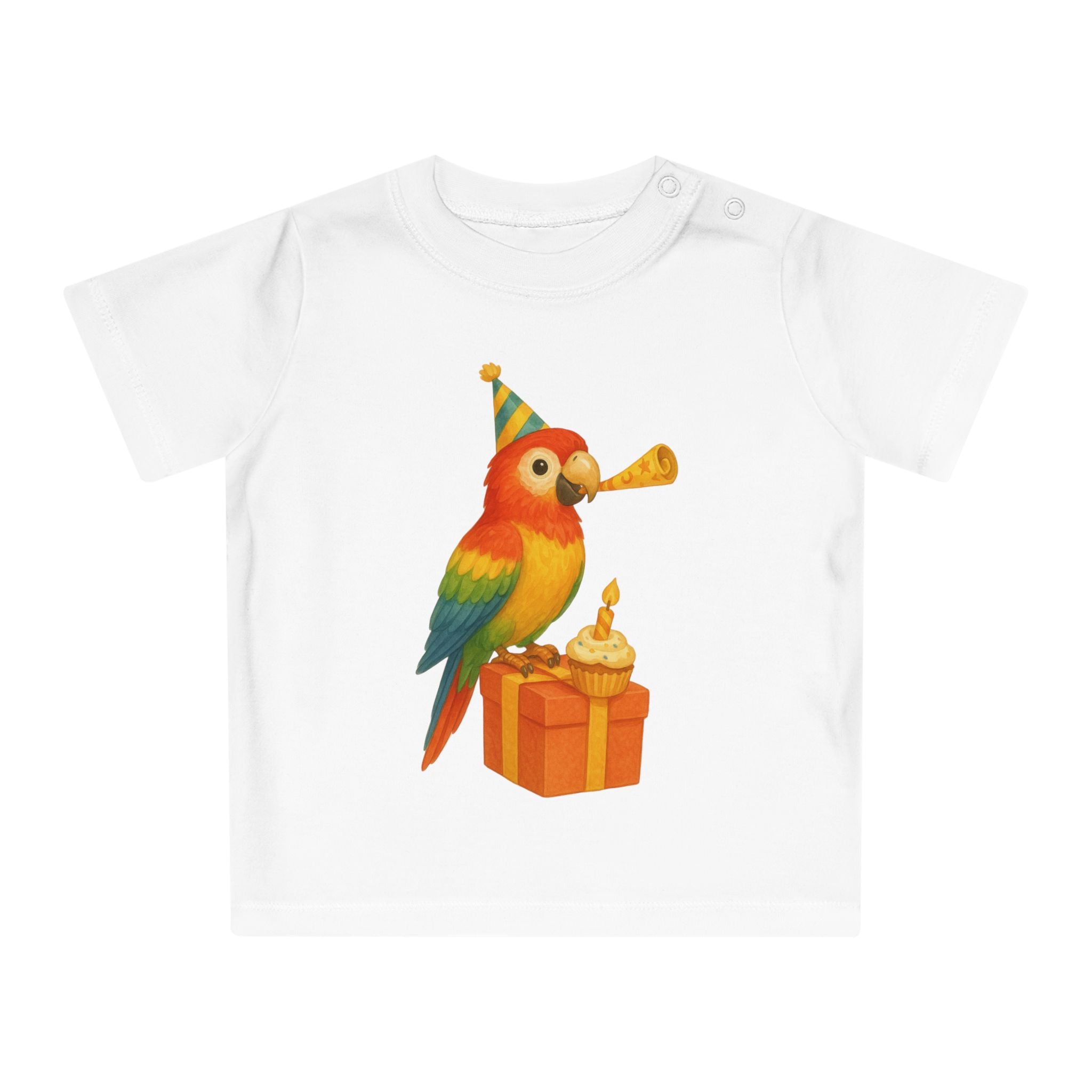 'Een kleurrijke verjaardag' baby t-shirt
