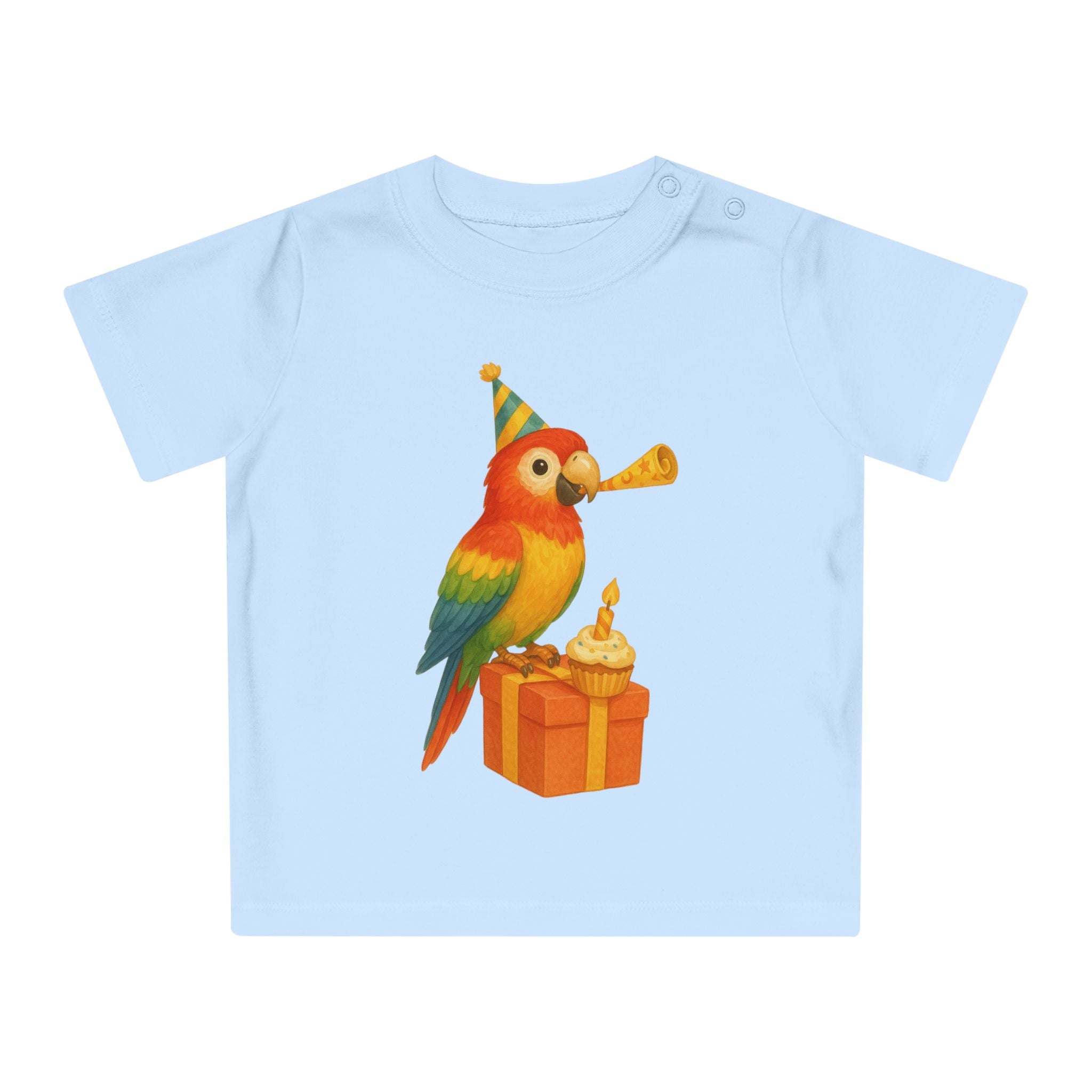 'Een kleurrijke verjaardag' baby t-shirt