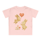 'Konijnenliefde' baby-T-shirt