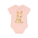 'Little Bunny’s First Easter Egg' Babyrompertje met korte mouwen