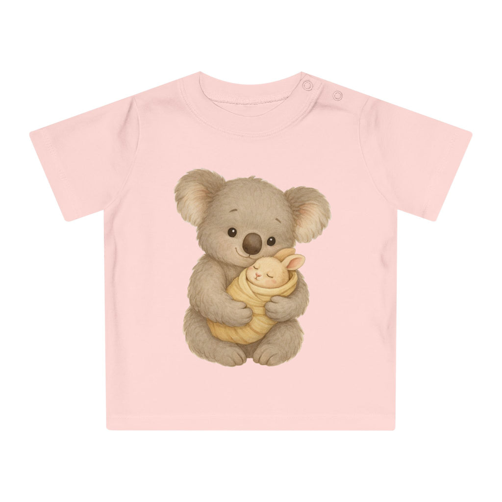 'Koala with Baby Bunny' baby T-shirt
