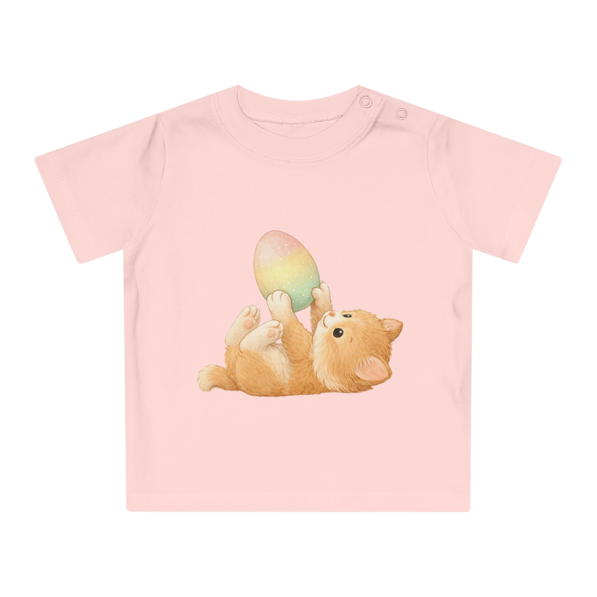'Playful Easter Kitten' baby t-shirt