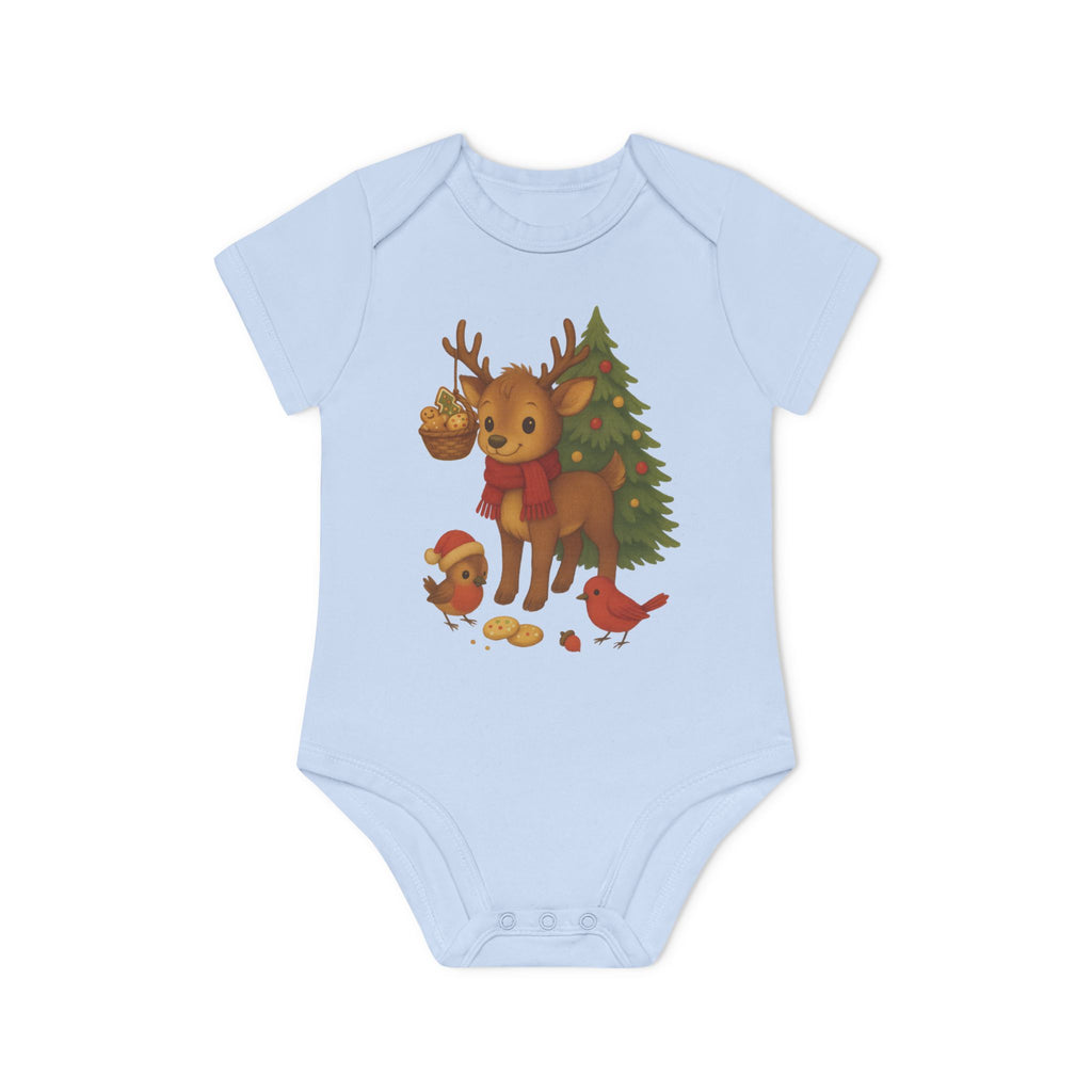 'Christmas cookies with love' babyromper short-sleeve